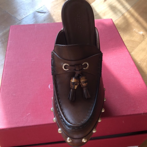 Gucci Runway Clogs NEW 38.5 - Picture 5 of 5